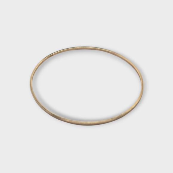 Vintage Krementz Gold-Tone Bangle Bracelet - Picture 1 of 7